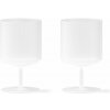 Ferm Living Sada 2 ks pohárov na víno Ripple, frosted Ferm Living Sada 2 ks pohárov na víno Ripple, frosted