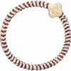 By Eloise London Velvet Gold Quatrefoil Soft Neutrals