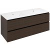 Sapho EZARA dvojumývadlová skrinka 120x55x46cm, borovica rustik EZ121-1616 Sapho EZARA dvojumývadlová skrinka 120x55x46cm, borovica rustik EZ121-1616