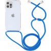 AppleKing transparentný kryt so šnúrkou pre iPhone 14 Pro - modrý - možnosť vrátiť tovar ZADARMO do 30tich dní AppleKing transparentný kryt so šnúrkou pre iPhone 14 Pro - modrý - možnosť vrátiť tovar ZADARMO do 30tich dní