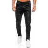 Čierne pánske regular fit rifľové nohavice Bolf 6855 Čierne pánske regular fit rifľové nohavice Bolf 6855