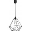 Milagro | Závesné svietidlo BASKET 1xE27/60W/230V čierna | DE7214 Milagro | Závesné svietidlo BASKET 1xE27/60W/230V čierna | DE7214