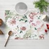 Biante Dekoračné prestieranie na stôl PM-018 Maľované kvety na zelenom 30x40 cm Biante Dekoračné prestieranie na stôl PM-018 Maľované kvety na zelenom 30x40 cm