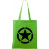 Army hvězda Taška bavlnená 42 x 38 cm Apple Green