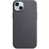 Apple iPhone 15 Plus z tkaniny FineWoven s MagSafe čierny MT423ZM/A Apple iPhone 15 Plus z tkaniny FineWoven s MagSafe čierny MT423ZM/A