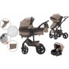 Mama Kiddies Evening Star Black Edition multifunkčný kočík 3 v 1 s príslušenstvom v béžovo-hnedej farbe + darček Mama Kiddies Evening Star Black Edition multifunkčný kočík 3 v 1 s príslušenstvom v béžovo-hnedej farbe + darček