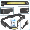 Čelová baterka s pohybovým senzorom LED COB 3W+1W 350 lm, 1200 mAh, GEKO Čelová baterka s pohybovým senzorom LED COB 3W+1W 350 lm, 1200 mAh, GEKO