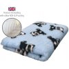DRYBED Premium Vet Bed Panda svetlomodrý 100 x 75 cm DRYBED Premium Vet Bed Panda svetlomodrý 100 x 75 cm