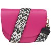 NovaKabelka.sk Ramona Fuxia s prídavným popruhom III kožená talianska crossbody kabelka ružová NovaKabelka.sk Ramona Fuxia s prídavným popruhom III kožená talianska crossbody kabelka ružová