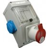 Zásuvková rozvodnica ROS4/X-12 neistená, 2x 16A-250V, 1x 32A-400V 5p, IP44 Zásuvková rozvodnica ROS4/X-12 neistená, 2x 16A-250V, 1x 32A-400V 5p, IP44