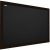 Allboards tabule černá křídová v dřevěném černém rámu 70 x 50 cm