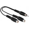 Hama redukcia cinch vidlice – 2 cinch zásuvky (subwoofer adaptér) - HAMA 205183 Hama redukcia cinch vidlice – 2 cinch zásuvky (subwoofer adaptér) - HAMA 205183