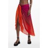 Desigual 25SAWA16 7002 PAREO DEGRADATE FALDA PAREO 7002 ORANGE