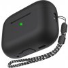 AhaStyle silikónové puzdro s pútkom pre AirPods Pro 3 - čierne - možnosť vrátiť tovar ZADARMO do 30tich dní AhaStyle silikónové puzdro s pútkom pre AirPods Pro 3 - čierne - možnosť vrátiť tovar ZADARMO do 30tich dní