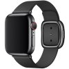 Innocent Iris Leather Apple Watch Band 44/45/46/49mm - Black Innocent Iris Leather Apple Watch Band 44/45/46/49mm - Black