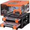 Tactix Organizér plastový 2 dielna sada 331 x 321 x 184 mm 320180 Tactix Organizér plastový 2 dielna sada 331 x 321 x 184 mm 320180