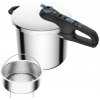 Tlakový hrniec Tefal Secure Trendy 8 l P2584401 Nerezový/Čierny Tlakový hrniec Tefal Secure Trendy 8 l P2584401 Nerezový/Čierny