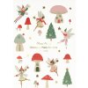 Meri Meri Vianočné nálepky Christmas fairy – 10 hárkov Meri Meri Vianočné nálepky Christmas fairy – 10 hárkov