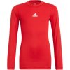 adidas TF LS Tee Y červená