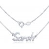 SILVEGO Strieborná retiazka s menom Sarah JJJN1209SAR