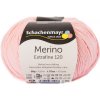 Vlna na pletenie SCHACHENMAYR MERINO Extrafine 120 00135 ružová svetlá Vlna na pletenie SCHACHENMAYR MERINO Extrafine 120 00135 ružová svetlá