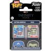 Funko Bitty Pop Marvel Captain America and Hulk Funko Bitty Pop Marvel Captain America and Hulk