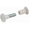 Walteco Spojovacia skrutka M6x30-40mm, biela, 4 ks , 90468 Walteco Spojovacia skrutka M6x30-40mm, biela, 4 ks , 90468