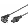 PREMIUMCORD Kábel sieťový 230V k počítaču 2m IEC 320 C15 konektor s drážkou PREMIUMCORD Kábel sieťový 230V k počítaču 2m IEC 320 C15 konektor s drážkou