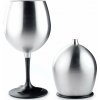 Kempingové riady GSI Outdoors Glacier Stainless Nesting Red Wine Glass (090497633102) Kempingové riady GSI Outdoors Glacier Stainless Nesting Red Wine Glass (090497633102)