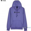 Fox W Absolute fleece Po mikina, fialová, L Fox W Absolute fleece Po mikina, fialová, L