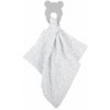 Nattou hryzadlo silikónové bez BPA s bavlnenou dečkou 28 × 28 cm grey 5414673877886 Nattou hryzadlo silikónové bez BPA s bavlnenou dečkou 28 × 28 cm grey 5414673877886