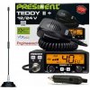 SADA CB RÁDIO PRESIDENT TEDDY II PLUS 2 ASC 12V 24V ANTÉNA FLORIDA + KONEKTOR SADA CB RÁDIO PRESIDENT TEDDY II PLUS 2 ASC 12V 24V ANTÉNA FLORIDA + KONEKTOR