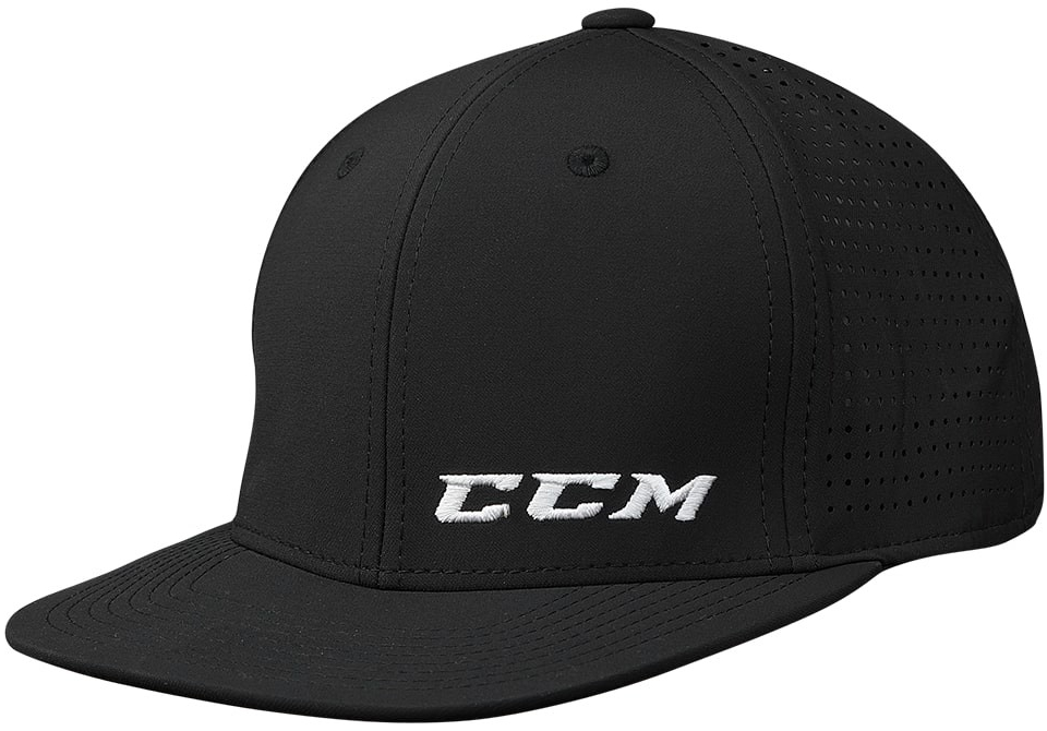 CCM Small Logo Flat Brim Cap SR červená