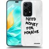 Picasee silikónový čierny obal pre Honor 200 Lite - White Dollar