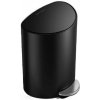 Simplehuman - Odpadkový kôš 6 l, matná čierna CW2109 Simplehuman - Odpadkový kôš 6 l, matná čierna CW2109