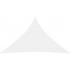 Stínící plachta oxfordská látka trojúhelník 4 x 4 x 5,8 m bílá Bílá 135287 Stínící plachta oxfordská látka trojúhelník 4 x 4 x 5,8 m bílá Bílá 135287