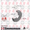 Brzdový bubon ZIMMERMANN 230.1910.20