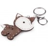 Prívesok na kľúče a batoh vlk koník hnedá 3 hnedá vlk