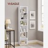 VASAGLE Regál vysoký úzky 40 x 179 x 24 cm biely VASAGLE Regál vysoký úzky 40 x 179 x 24 cm biely