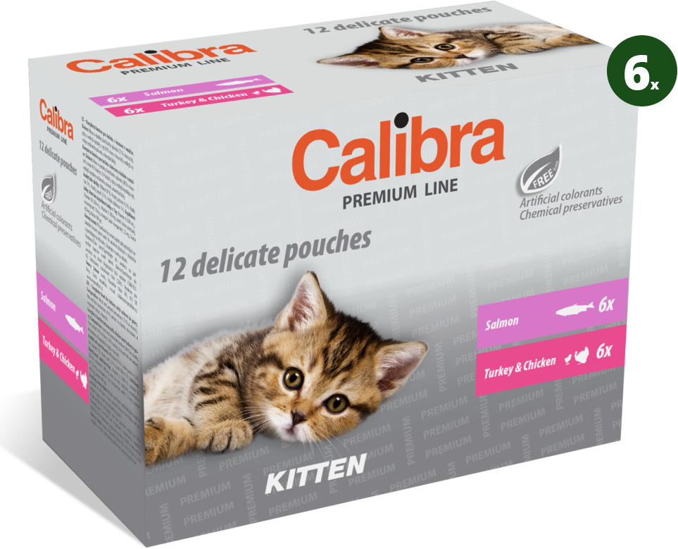 Calibra Cat Premium Kitten 12 x 100 g