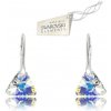 For You Strieborné náušnice Triangle - Swarovski elements dúhové Crystal AB 12mm - 13618 For You Strieborné náušnice Triangle - Swarovski elements dúhové Crystal AB 12mm - 13618