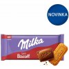 Milka mliečna čokoláda z alpského mlieka s kúskami sušienok Lotus Biscoff 90 g