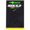 Korda klip na návazce hook klip medium 10 ks Korda klip na návazce hook klip medium 10 ks