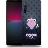 Picasee silikónový čierny obal pre Sony Xperia 10 IV 5G - COONDA chlupatka - tmavá Picasee silikónový čierny obal pre Sony Xperia 10 IV 5G - COONDA chlupatka - tmavá