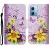 Peňaženkové 3D puzdro COLORED na Xiaomi Redmi Note 12 5G - Žltý kvet a motýľ Peňaženkové 3D puzdro COLORED na Xiaomi Redmi Note 12 5G - Žltý kvet a motýľ