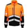 PORTWEST Bunda EV468 Hi-Vis Softshell bomber, vystražná POR-EV468OBRXXXL 3XL Oranžová/černá PORTWEST Bunda EV468 Hi-Vis Softshell bomber, vystražná POR-EV468OBRXXXL 3XL Oranžová/černá