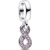 Pandora Strieborný visiaci prívesok Trblietavé nekonečno 792766C01 Pandora Strieborný visiaci prívesok Trblietavé nekonečno 792766C01