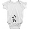 Bicykel na výšku - Body dojčenské s krátkym rukávom - Krátký r. 12-18 mes ( Biela ) Bicykel na výšku - Body dojčenské s krátkym rukávom - Krátký r. 12-18 mes ( Biela )