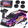 RC driftovacie policajné auto 1:20 s LED podsvietením a vymeniteľnými pneumatikami 4WD RC driftovacie policajné auto 1:20 s LED podsvietením a vymeniteľnými pneumatikami 4WD