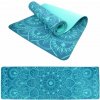LIFEFIT YOGA MAT MANDALA DUO, 183 × 58 × 0,6 cm, tyrkysová LIFEFIT YOGA MAT MANDALA DUO, 183 × 58 × 0,6 cm, tyrkysová